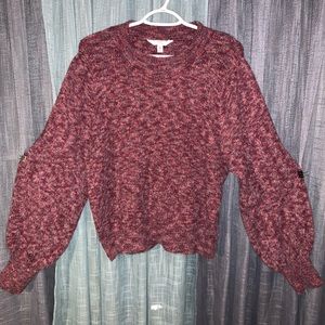 NWT Pretty pink Junior Sweater sz XXL